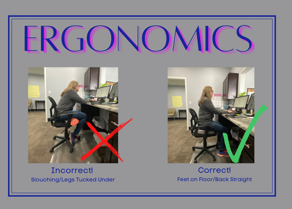 Ergonomics! Prevent Pain at Your Desk